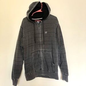 Billabong | Men’s Zip-Up Hoodie w/Sherpa Lining